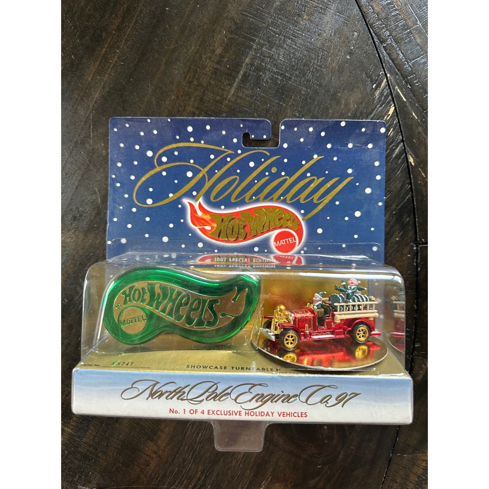 Hot Wheels 1997 Special Edition North Pole Engine Co 97 Holiday Fire Truck 18358
